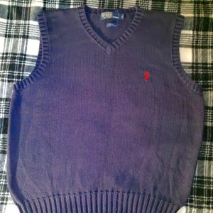 POLO SWEATER VEST MEDIUM MEN'S